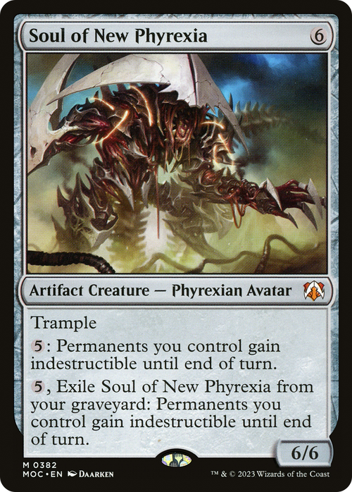 Soul of New Phyrexia (MOC-382) - March of the Machine Commander