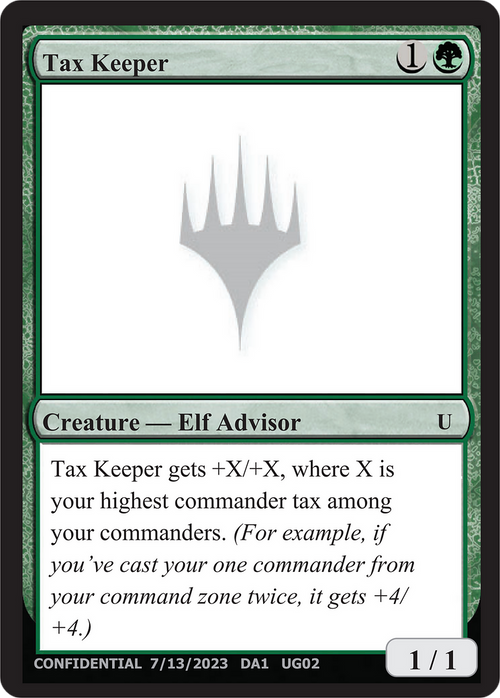 Tax Keeper (UNK-) - Unknown Event