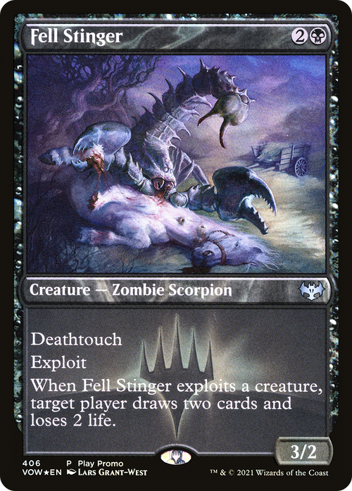 Fell Stinger (PLAY-406) - Innistrad: Crimson Vow Foil
