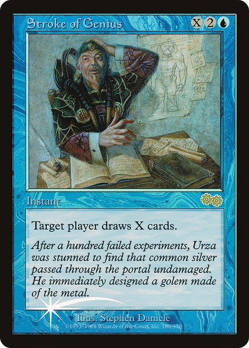 Stroke of Genius (JDG-002) - Judge Gift Cards 1998 Foil