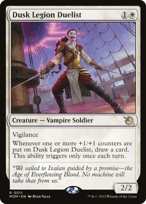 Dusk Legion Duelist (PPMOM-011) - March of the Machine Promos Foil