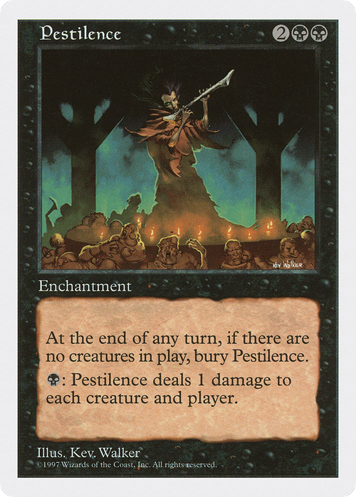 Pestilence (5ED-186) - Fifth Edition