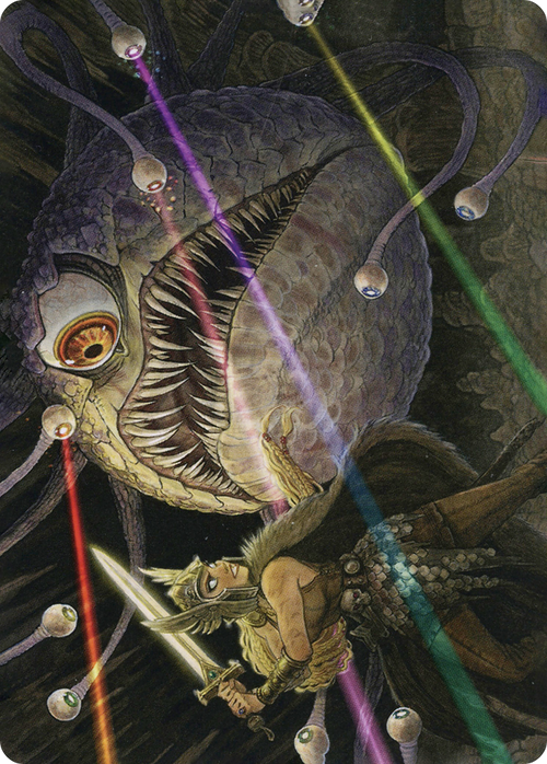 Hive of the Eye Tyrant // Hive of the Eye Tyrant (AAFR-053) - Adventures in the Forgotten Realms Art Series (Borderless) Foil