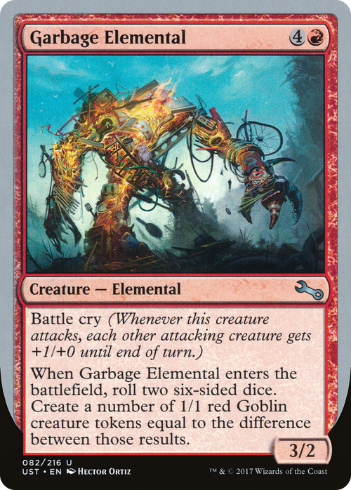 Garbage Elemental (C) (UST-82C) - Unstable