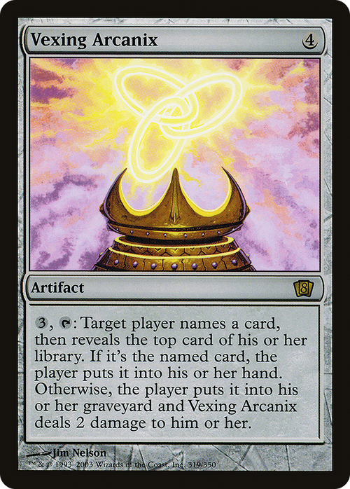 Vexing Arcanix (8ED-319) - 8th Edition Foil