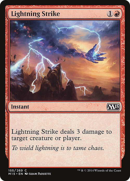 Lightning Strike (M15-155) - Magic 2015 Foil
