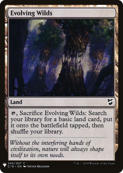 Evolving Wilds (C18) (LIST-C18-245) - The List