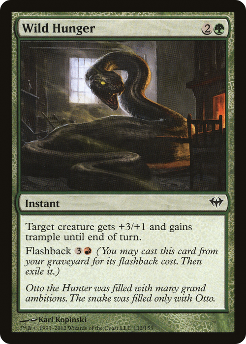 Wild Hunger (DKA-132) - Dark Ascension