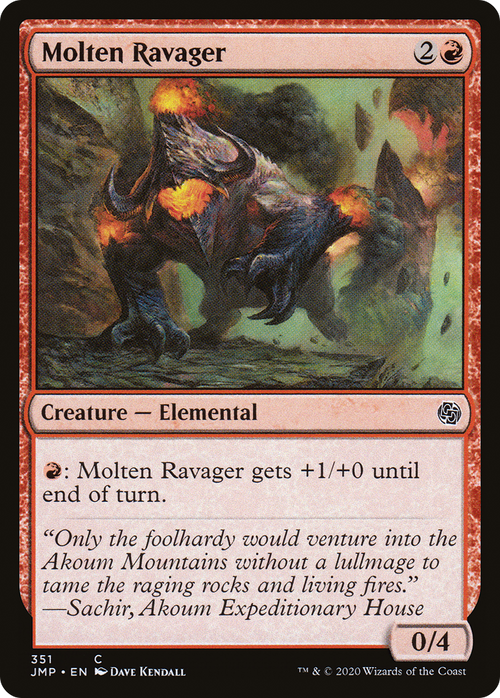 Molten Ravager (JMP-351) - Jumpstart