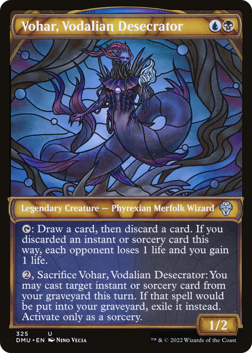 Vohar, Vodalian Desecrator (Showcase) (DMU-325) - Dominaria United: (Showcase)