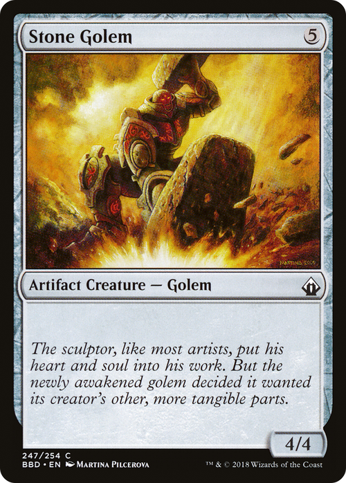 Stone Golem (BBD-247) - Battlebond