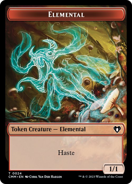 Elemental (TCMM-024) - Commander Masters Tokens