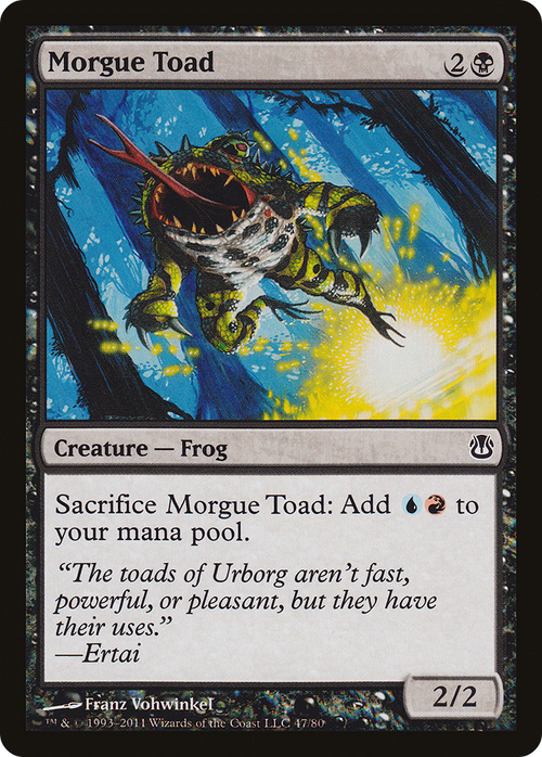 Morgue Toad (DDH-047) - Duel Decks: Ajani vs. Nicol Bolas