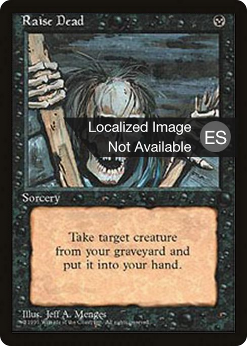 Raise Dead (4BB-) - Fourth Edition Foreign Black Border