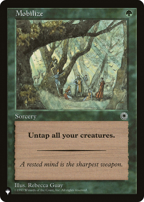 Mobilize (LIST-) - The List