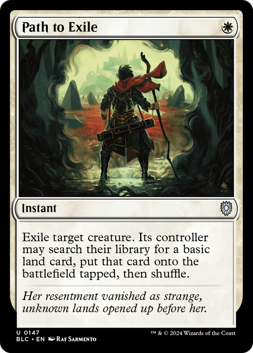 Path to Exile (BLC-147) - Bloomburrow Commander
