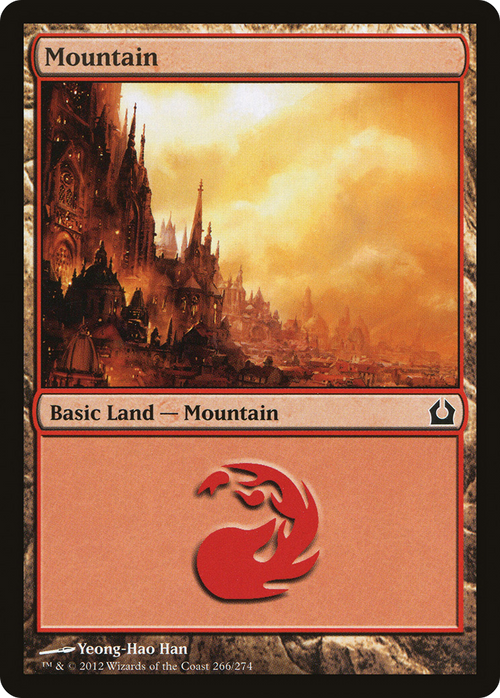 Mountain (266) (RTR-266) - Return to Ravnica Foil
