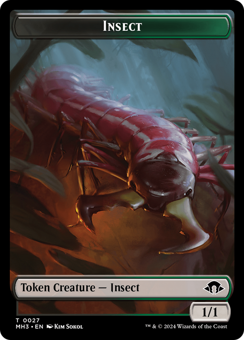 Insect (TMH3-027) - Modern Horizons 3 Tokens Foil