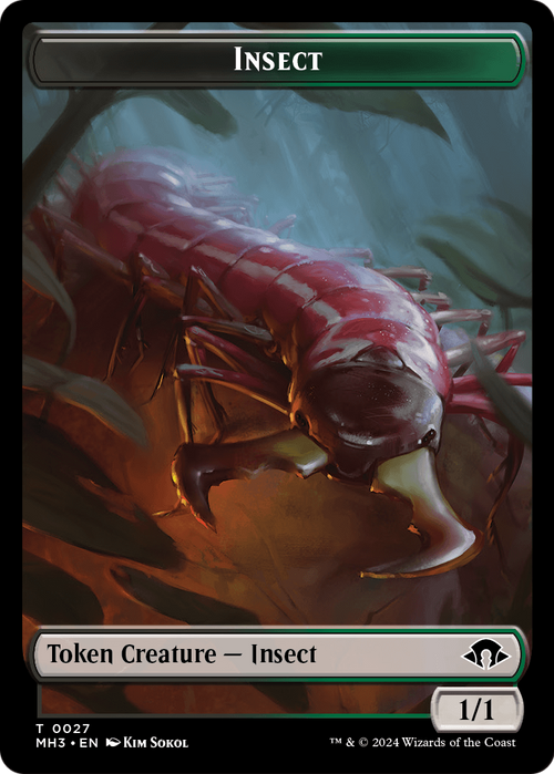 Insect (TMH3-027) - Modern Horizons 3 Tokens