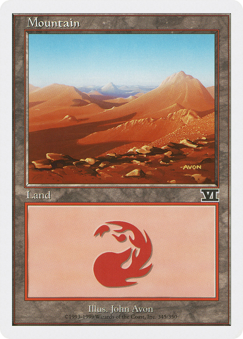 Mountain (345) (6ED-345) - Classic Sixth Edition