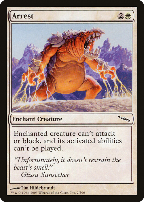 Arrest (MRD-002) - Mirrodin