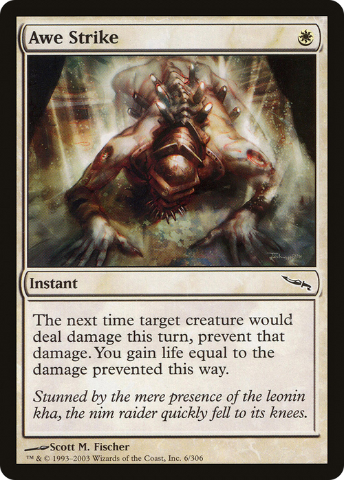Awe Strike (MRD-006) - Mirrodin