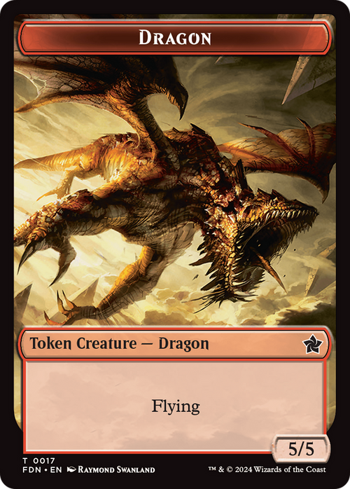 Dragon (TFDN-017) - Foundations Tokens