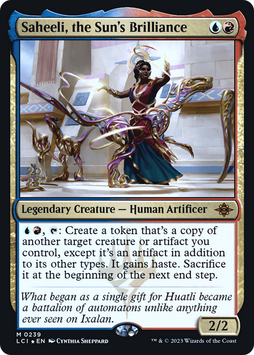 Saheeli, the Sun's Brilliance (PRE-239) - The Lost Caverns of Ixalan Promos Foil
