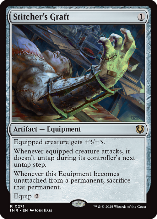 Stitcher's Graft (INR-271) - Innistrad Remastered Foil