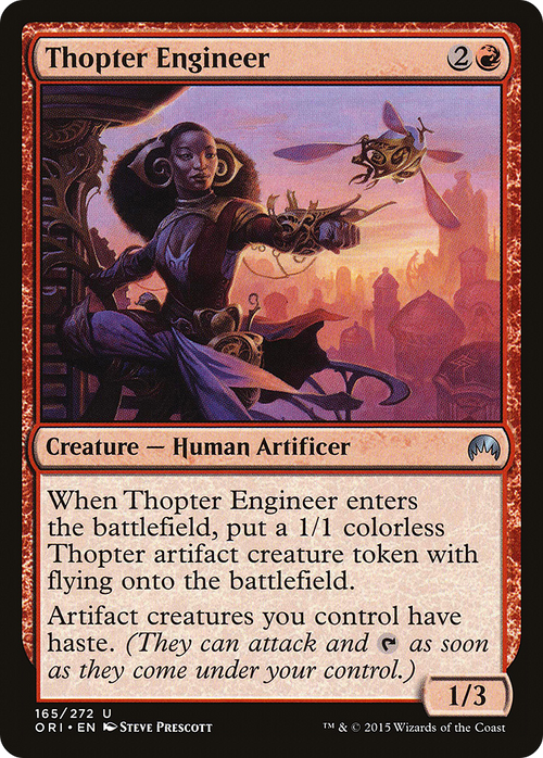 Thopter Engineer (ORI-165) - Magic Origins Foil
