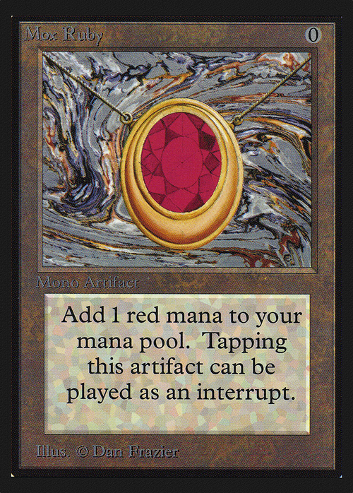 Mox Ruby (CE) (CED-) - Collectors' Edition