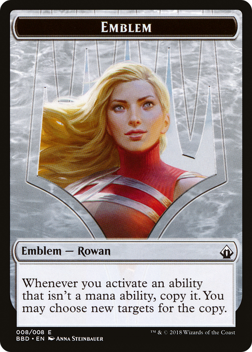 Emblem - Rowan Kenrith (BBD-008) - Battlebond Tokens