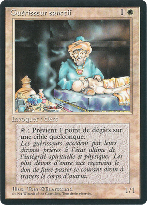 Samite Healer (FBB-) - Foreign Black Border