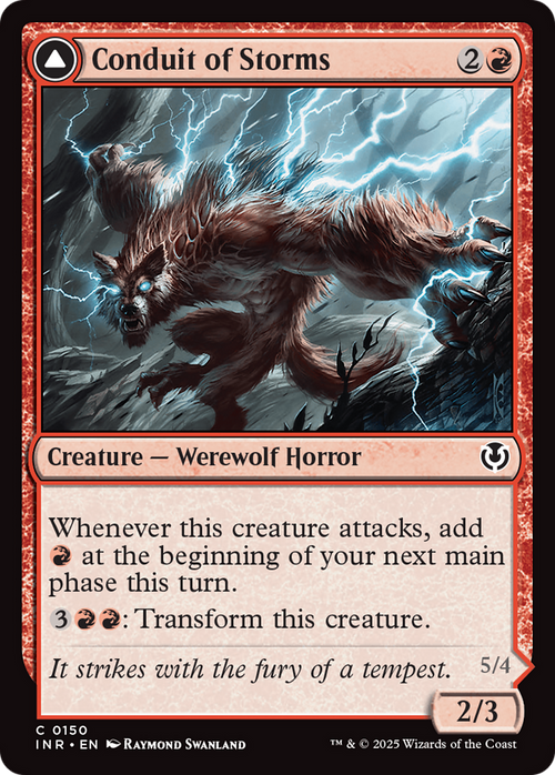Conduit of Storms (INR-150) - Innistrad Remastered Foil