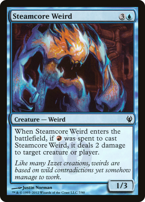 Steamcore Weird (DDJ-007) - Duel Decks: Izzet vs. Golgari