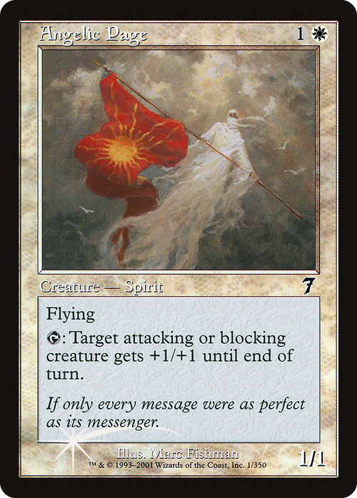 Angelic Page (7ED-001) - 7th Edition