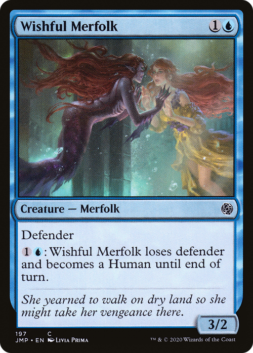 Wishful Merfolk (JMP-197) - Jumpstart