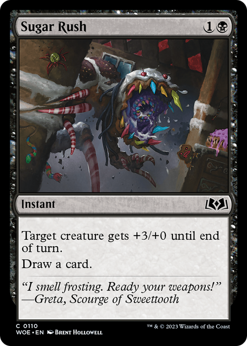 Sugar Rush (WOE-110) - Wilds of Eldraine Foil