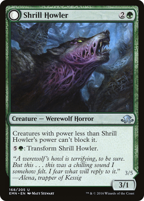 Shrill Howler (EMN-168) - Eldritch Moon: (mooneldrazidfc) Foil
