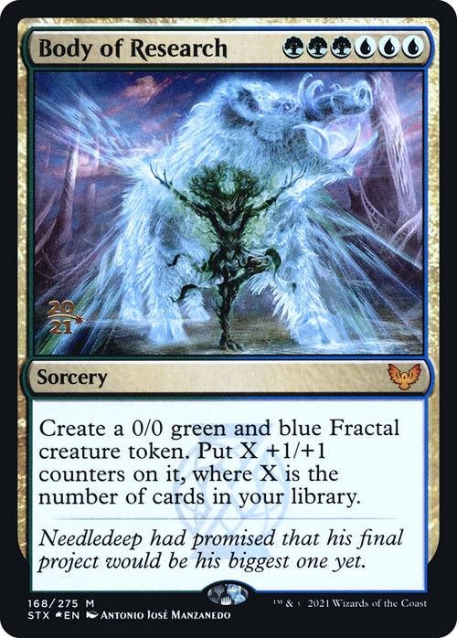 Body of Research (PRE-168S) - Strixhaven: School of Mages Promos Foil