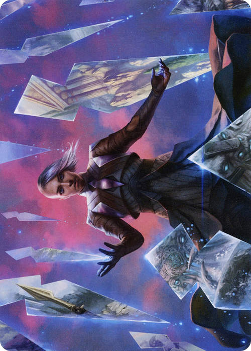 Behold the Multiverse // Behold the Multiverse (ASKHM-010) - Art Series: Kaldheim (Borderless)