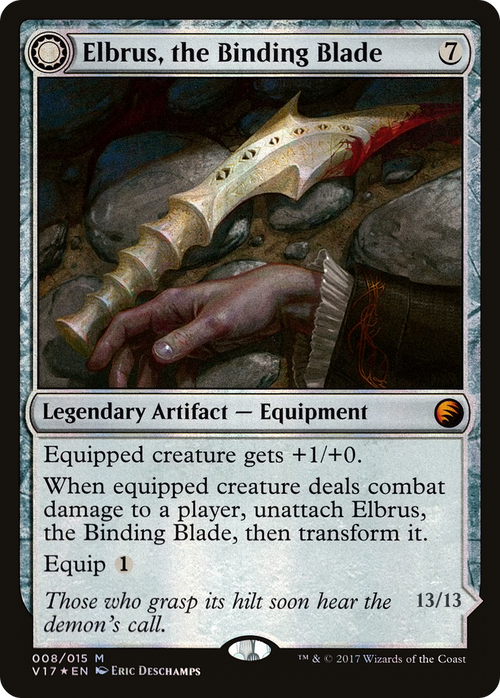 Elbrus, the Binding Blade (V17-008) - From the Vault: Transform: (Double Faced Transform) Foil