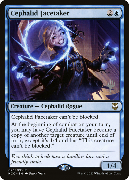 Cephalid Facetaker (PPSNC-023) - New Capenna Commander Promos Foil