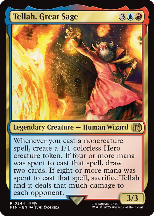 Tellah, Great Sage (FIN-244) - FINAL FANTASY Foil