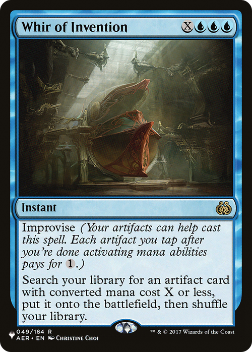 Whir of Invention (PLST-AER-49) - The List