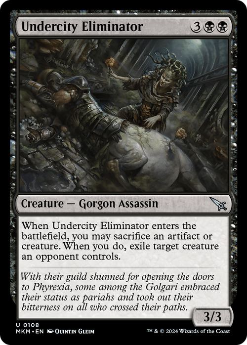 Undercity Eliminator (MKM-108) - Murders at Karlov Manor Foil