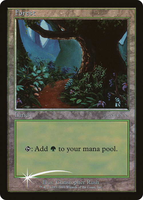 Forest (2001 Beta) (ARENA-) - Arena League 2001 Foil