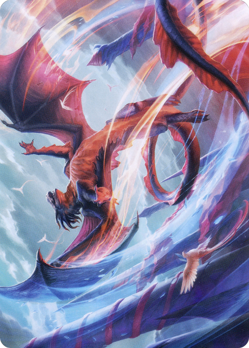 Galazeth Prismari // Galazeth Prismari (ASTX-058) - Strixhaven Art Series (Borderless) Foil