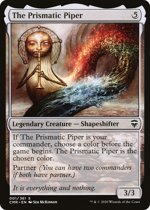 The Prismatic Piper (CMR-001) - Commander Legends Foil