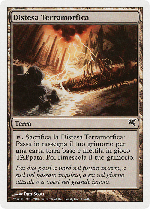 Terramorphic Expanse (Italian) - "Distesa Terramorfica" (L45) (PSAL-L45) - Salvat 2005